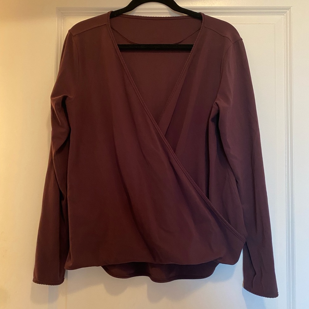 Lululemon wrap top